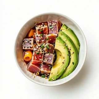 Poke keto atún mediano