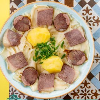  БЕШБАРМАК С ГОВЯДИНОЙ