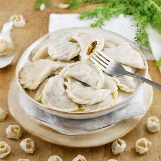 Pierogi z kapustą i grzybami 7szt