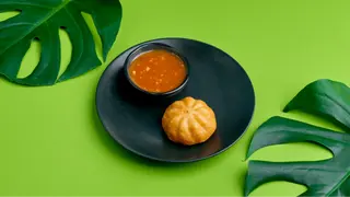 Bułeczka baozi z mięsem