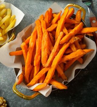 Хрупкави сладки картофи (260г)