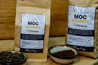 Kawa mielona MOC UGANDY  (500 g )