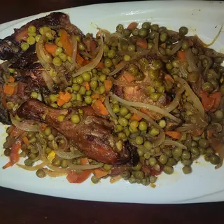 Petit pois au poulet