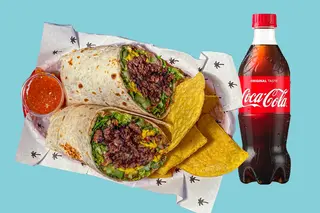 Burrito California + Nachos