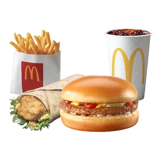 Duo Mabrouk : P'tit Wrap + Hamburger