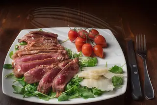 Tagliata di vitello alla griglia