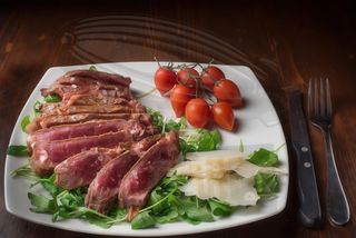 Tagliata di vitello alla griglia