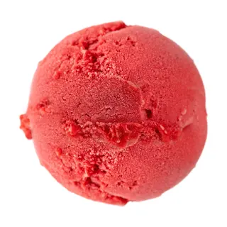 1/2 litro de helado de frambuesa