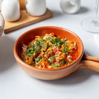 Saganaki cu midii