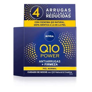 Cuidado Noche Anti-Arrugas + Firmeza Nivea Q10 Power 50 Ml