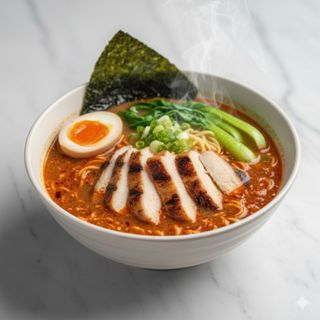 Dandan ramen con pollo
