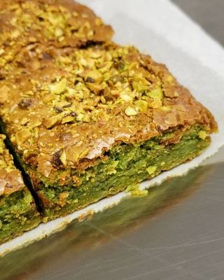Brownie de Pistachio