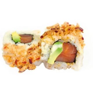 Crazy salmón roll
