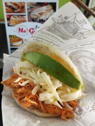 Arepa Asada Tradicional Catira Especial
