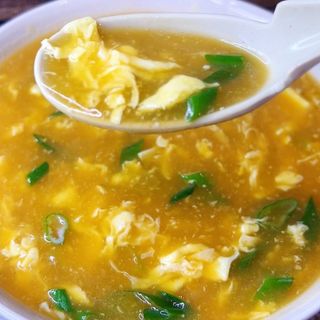 Coconut curry ginger chicken soup 