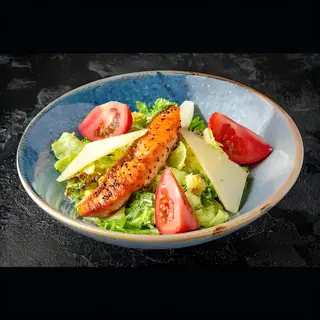 Salata Caesar cu somon