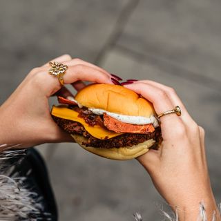 Vegan Truffle burger