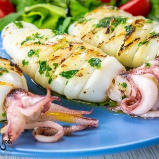 352.Calamari alla griglia