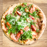 Pizza prosciutto crudo e rucola