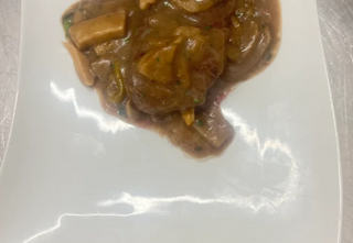 Filetto di scottona al pepe verde 