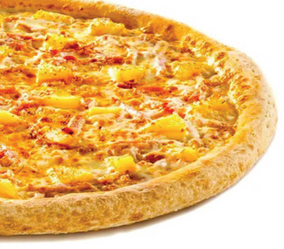 Гавайская на традиционном тесте 40 см 