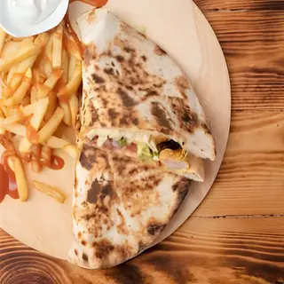 Makloub Escalope Pannée