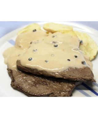 Filete De Ternera En Salsa Pimienta