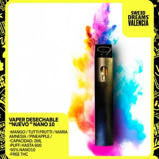 Vaper Desechable Nano10 Amnesia 2Ml