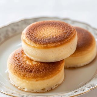 Cinnamon/banana pancakes