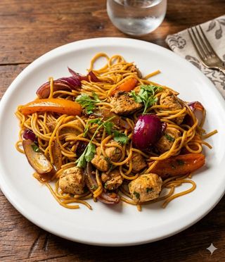 Tallarín Saltado