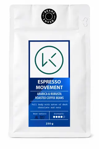 Kawa Espresso Movement  Blend (Beans, Ground) 250g