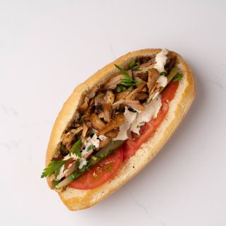 Հավի շաուրմա հացով