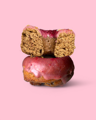 Honesto de manzana con frambuesa