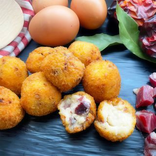 Croquetas de jamón ibérico (8u)