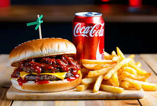 Menú hamburguesa Texas BBQ smash