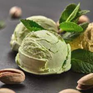 Helado de pistacho