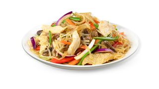 Makaron sojowy z wołowiną