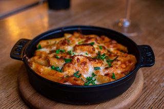 Chicken Pasta Baked