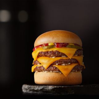 BurgerBar WOW Triple Patty Burger