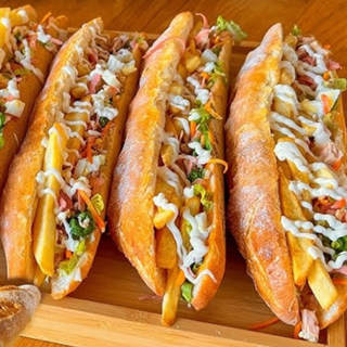 Bocadillo de carne picada