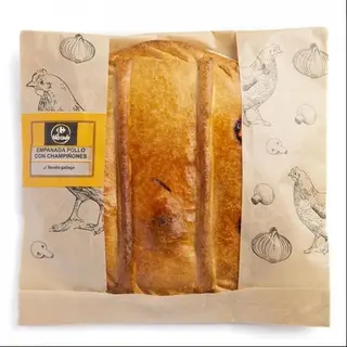 Empanada Pollo Con Champiñones Carrefour 580 Gr.