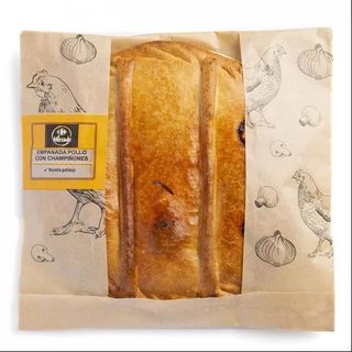 Empanada Pollo Con Champiñones Carrefour 580 Gr.