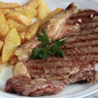 Bistec de ternera, a la Plancha