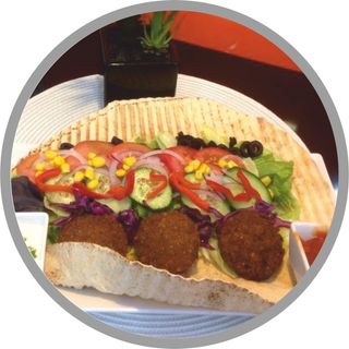 Pita falafel średni