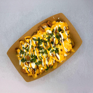 Crispy Chicken Loaded Fries