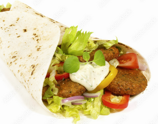 Durum falafel