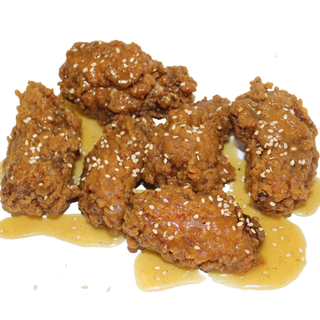 Pollo Frito con Salsa de Mostaza Y Miel 