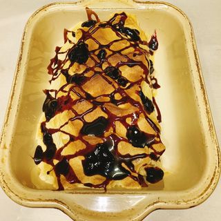 Clătite ciocolată si afine