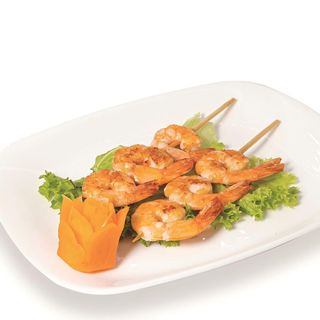 Spiedini di gamberi 4 pezzi