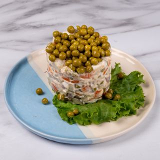 Оливье с мясом